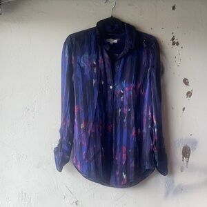 Equipment Vibrant Striped Top